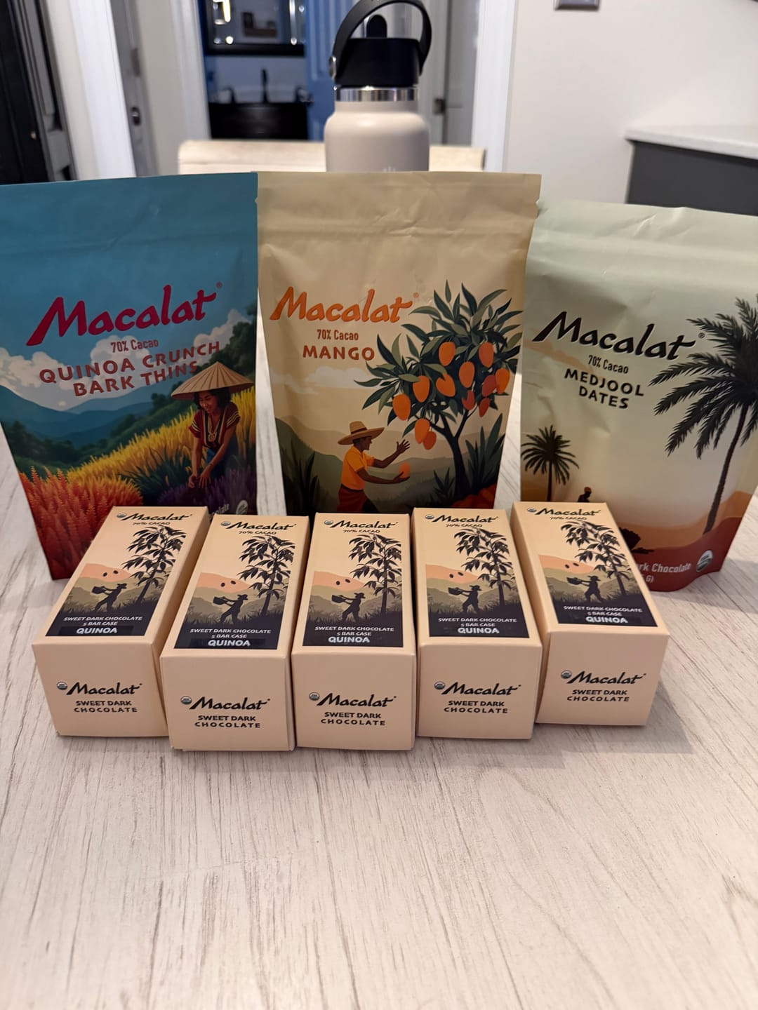 Customer photo review of Macalat Quinoa Crunch Bar