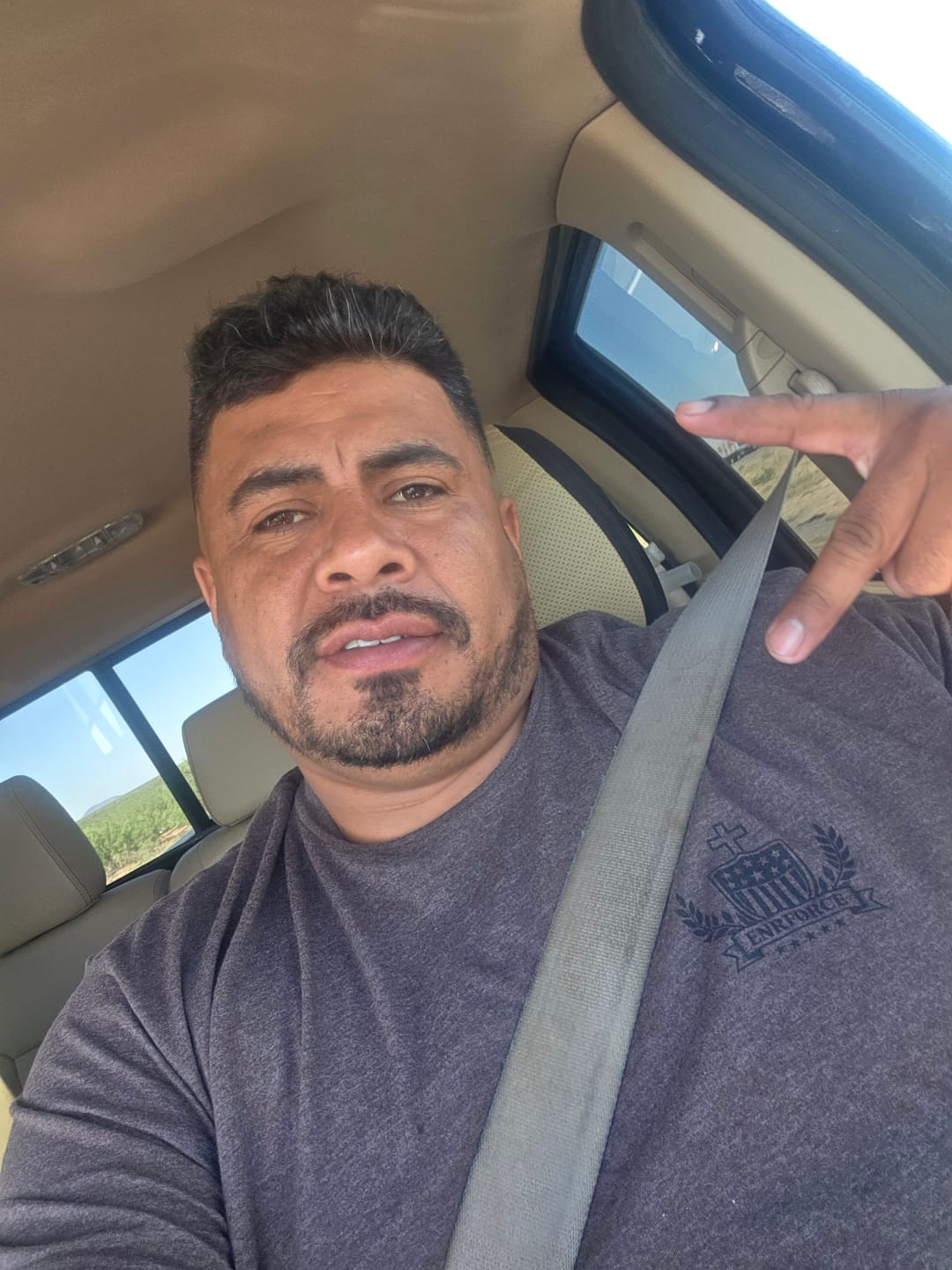 Customer photo review of For God And Country Tee