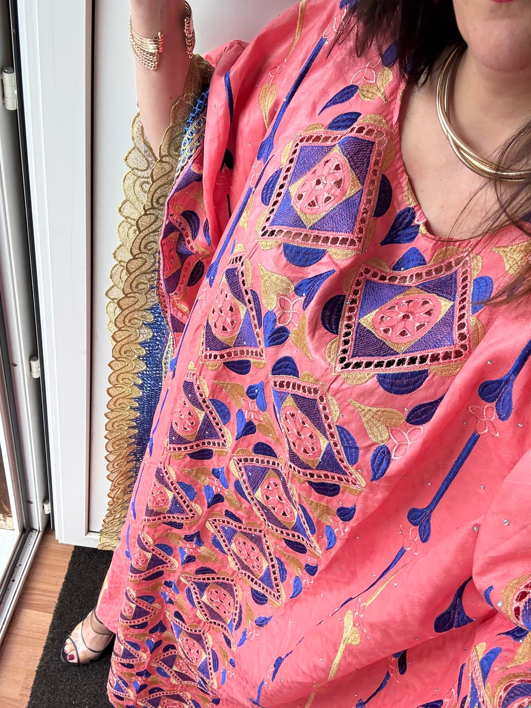 Customer photo review of Boubou Femme Cote D'ivoire