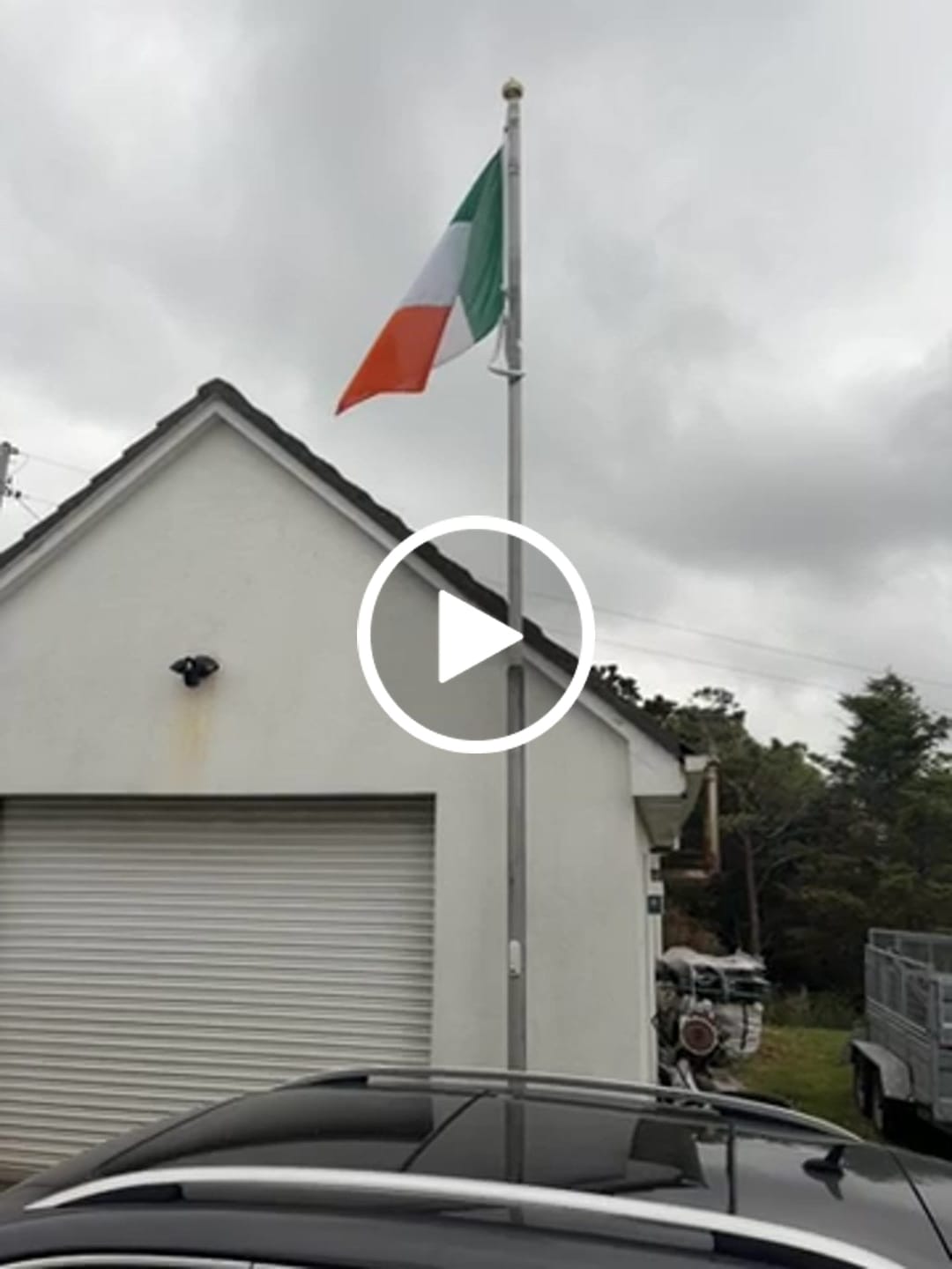 Customer video review of Ireland National Flag