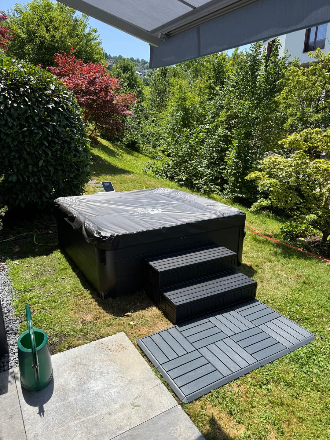 Customer photo review of Mspa Whirlpool Oslo Aero 2026 PLUS, App, LED 180x180cm