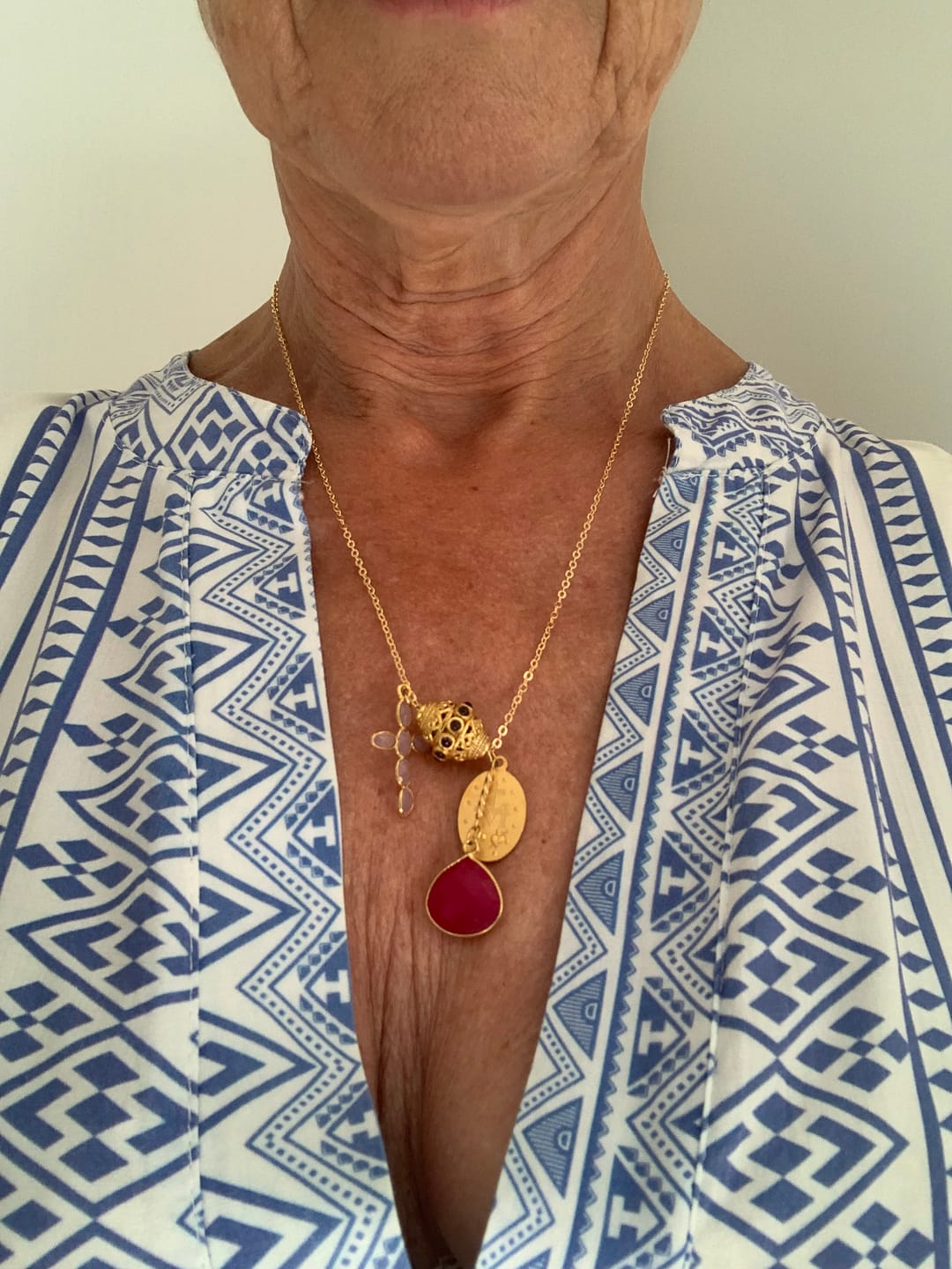 Customer photo review of Croix Protectrice – Foi, Lumière et Équilibre