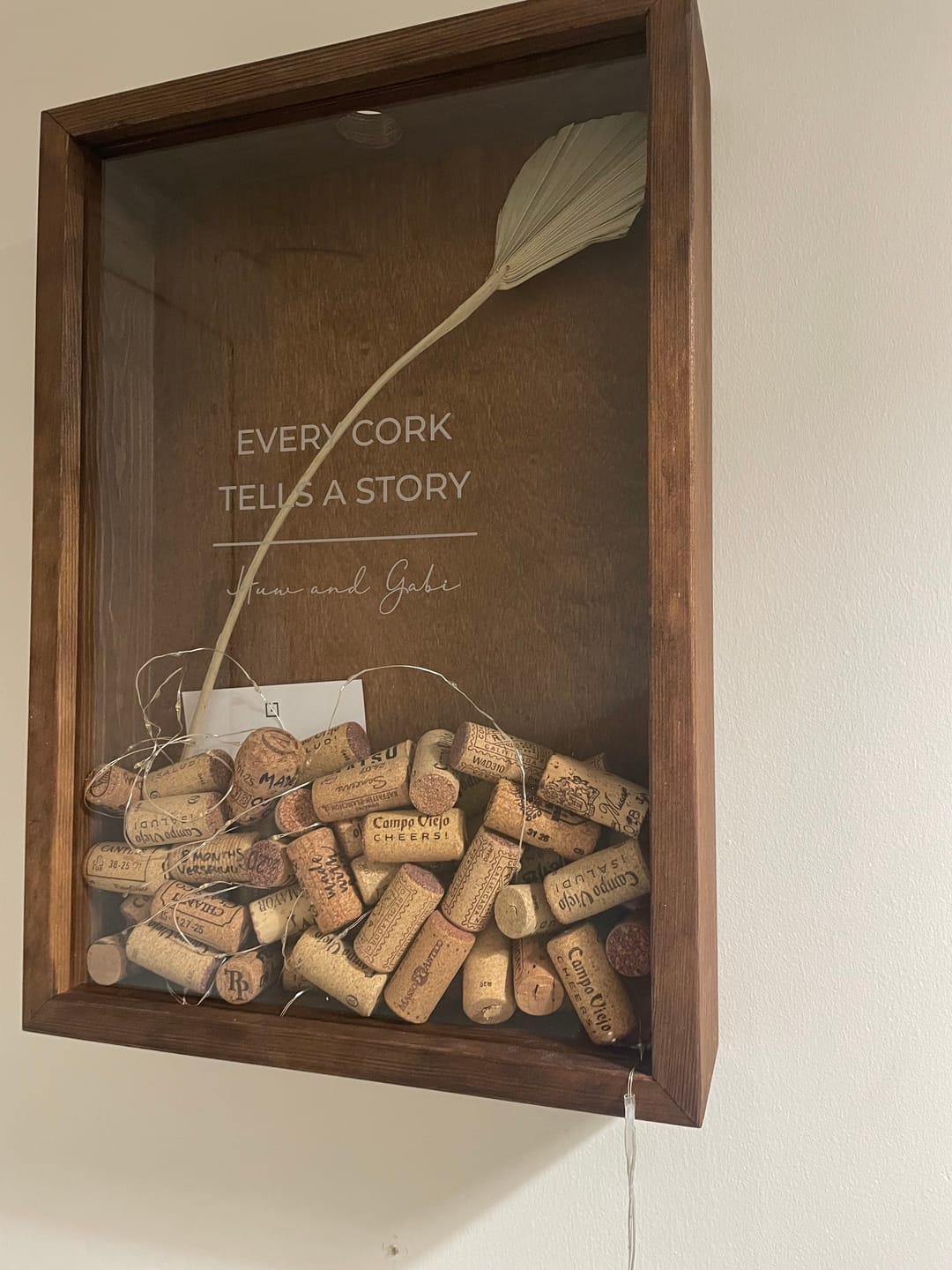 Customer photo review of Organic gift wrapping