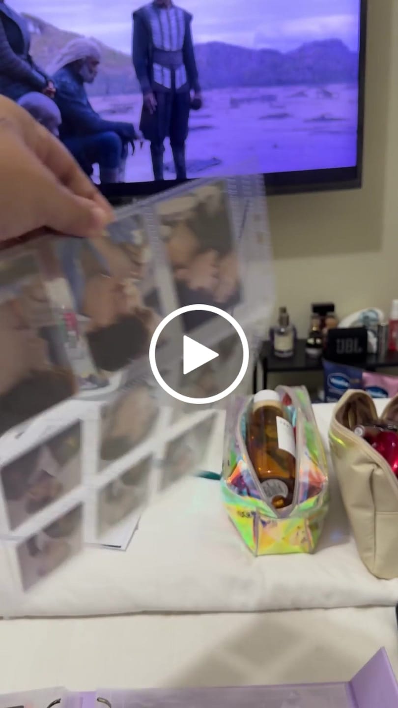 Customer video review of Custom A4 9-Pocket Pages – V3 – Outer Size