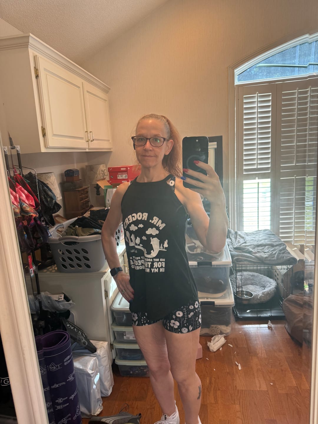 Customer photo review of My Neighborhood Color Rocker Tank