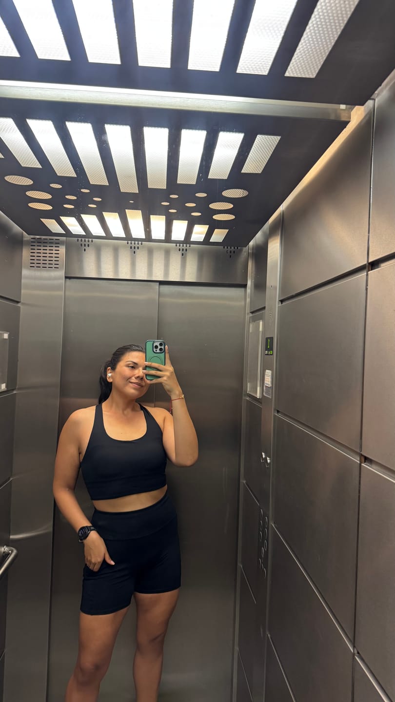 Customer photo review of Serenity Top | FLŌ - Black