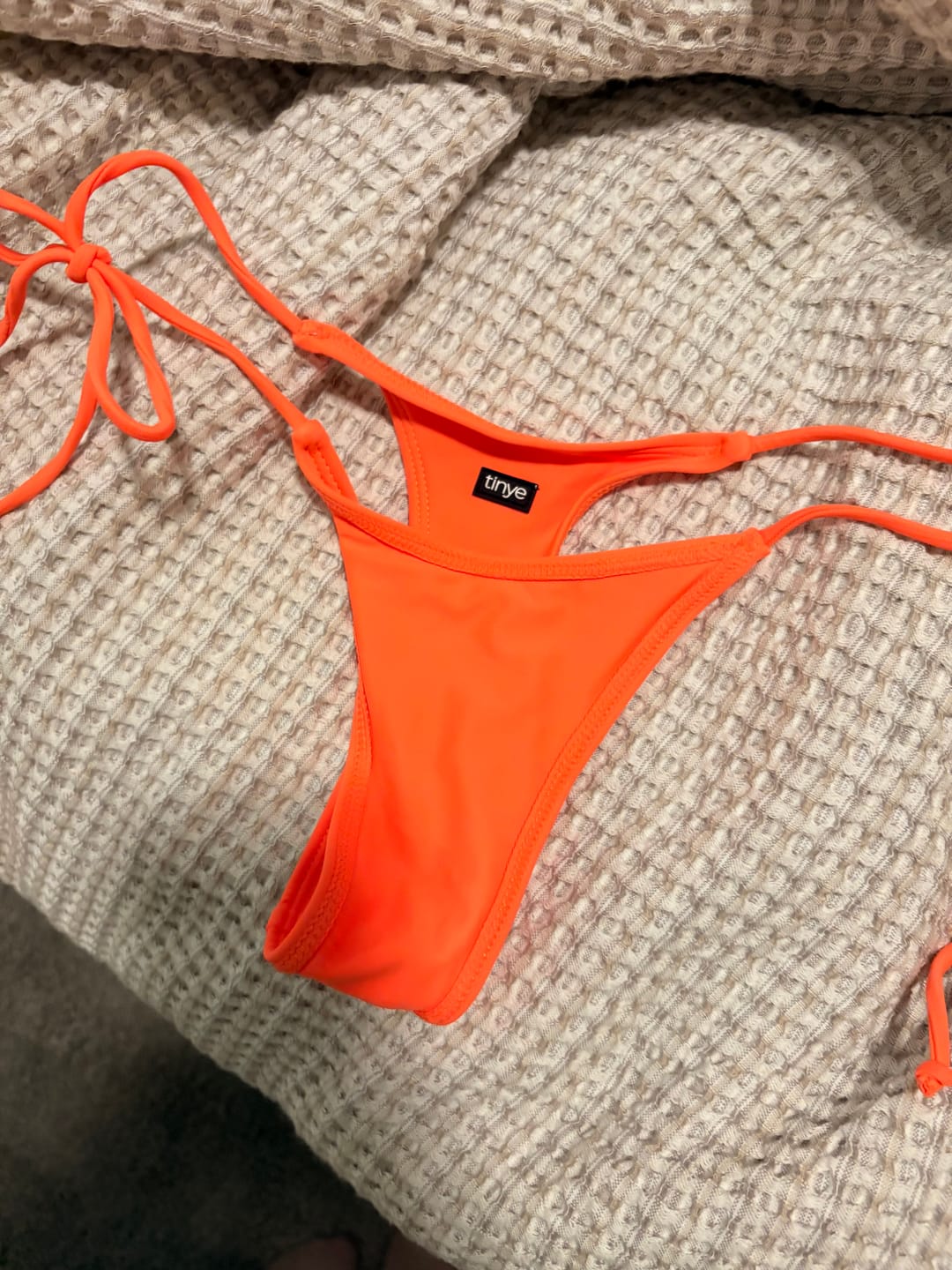 Customer photo review of 001 Bikini Bottoms - Sunburst Orange