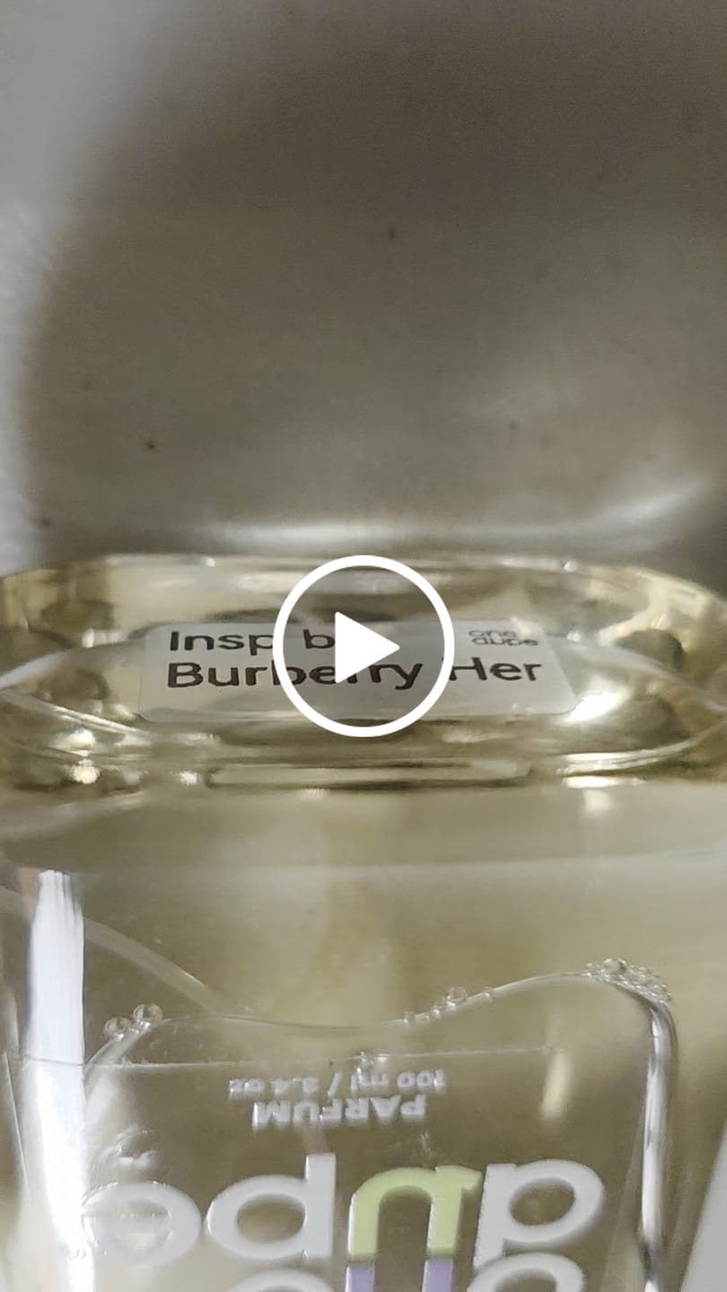Customer video review of Perfume inspirado en Burberry Her de Burberry
