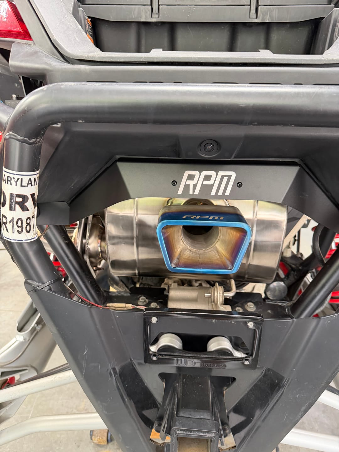 Customer photo review of RPM Pro R "Big Core HeadPipe" Header Pipe