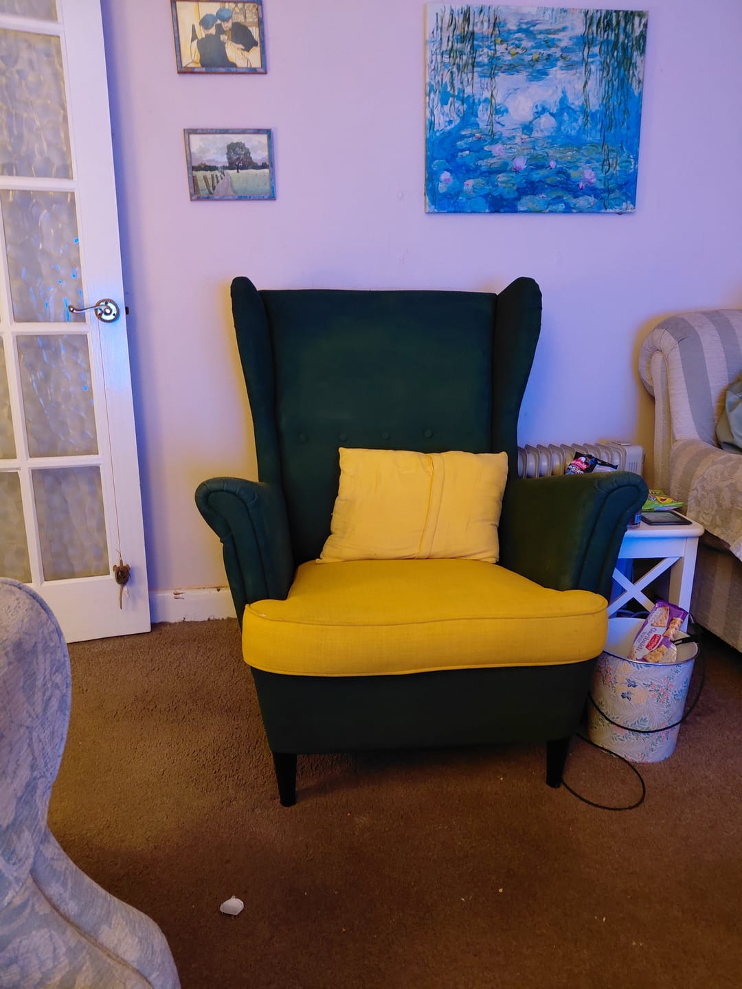 Customer photo review of Fabric Paint -- Dark Green