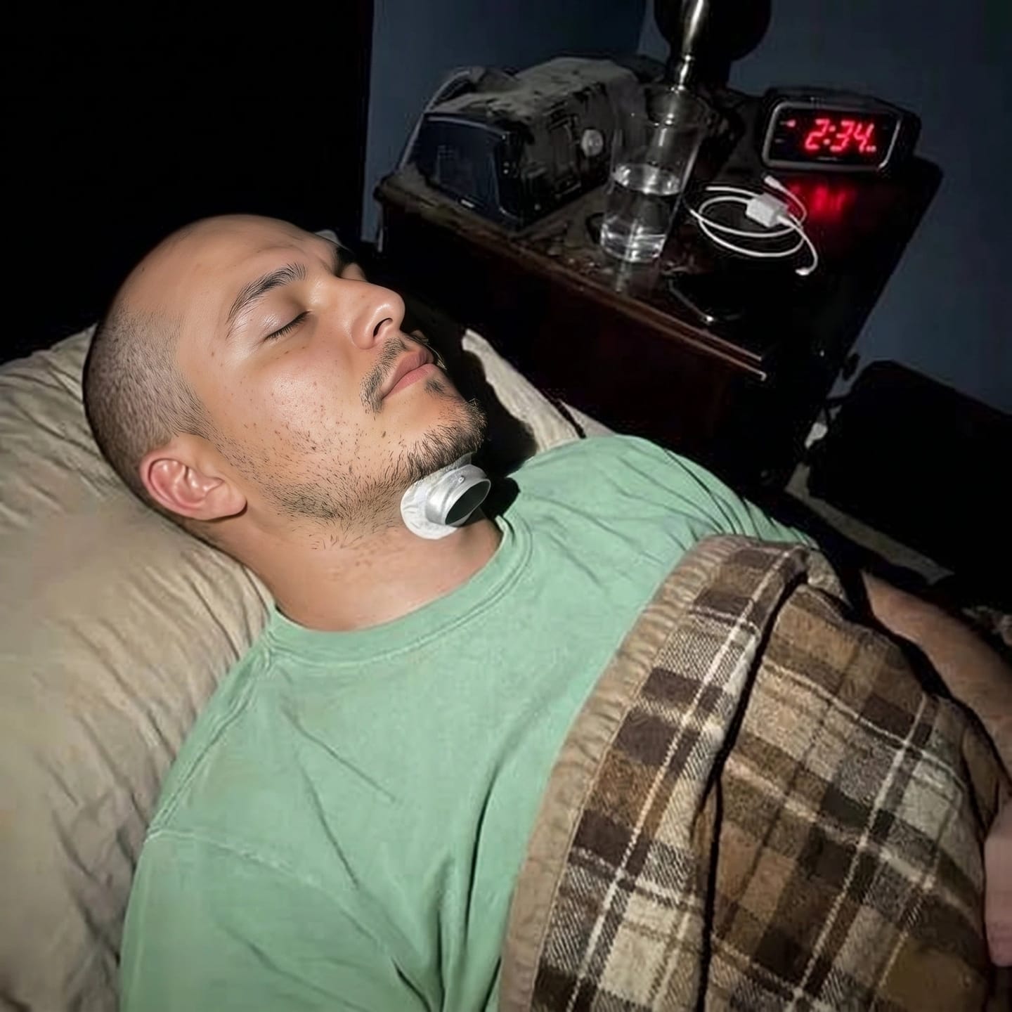 Customer photo review of Silens Pro — Elimina ronquidos y apnea del sueño
