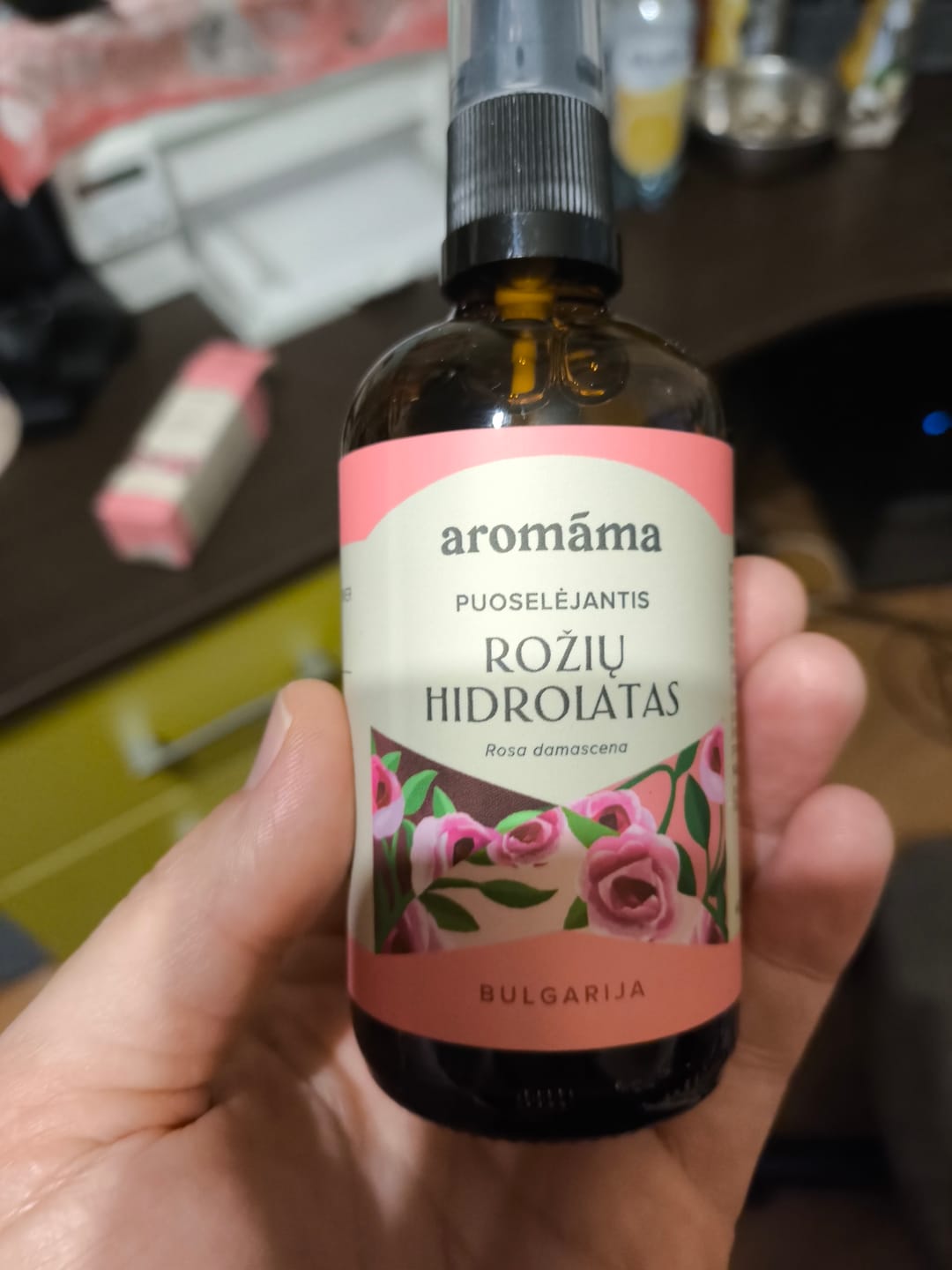Customer photo review of Rožių žiedų hidrolatas
