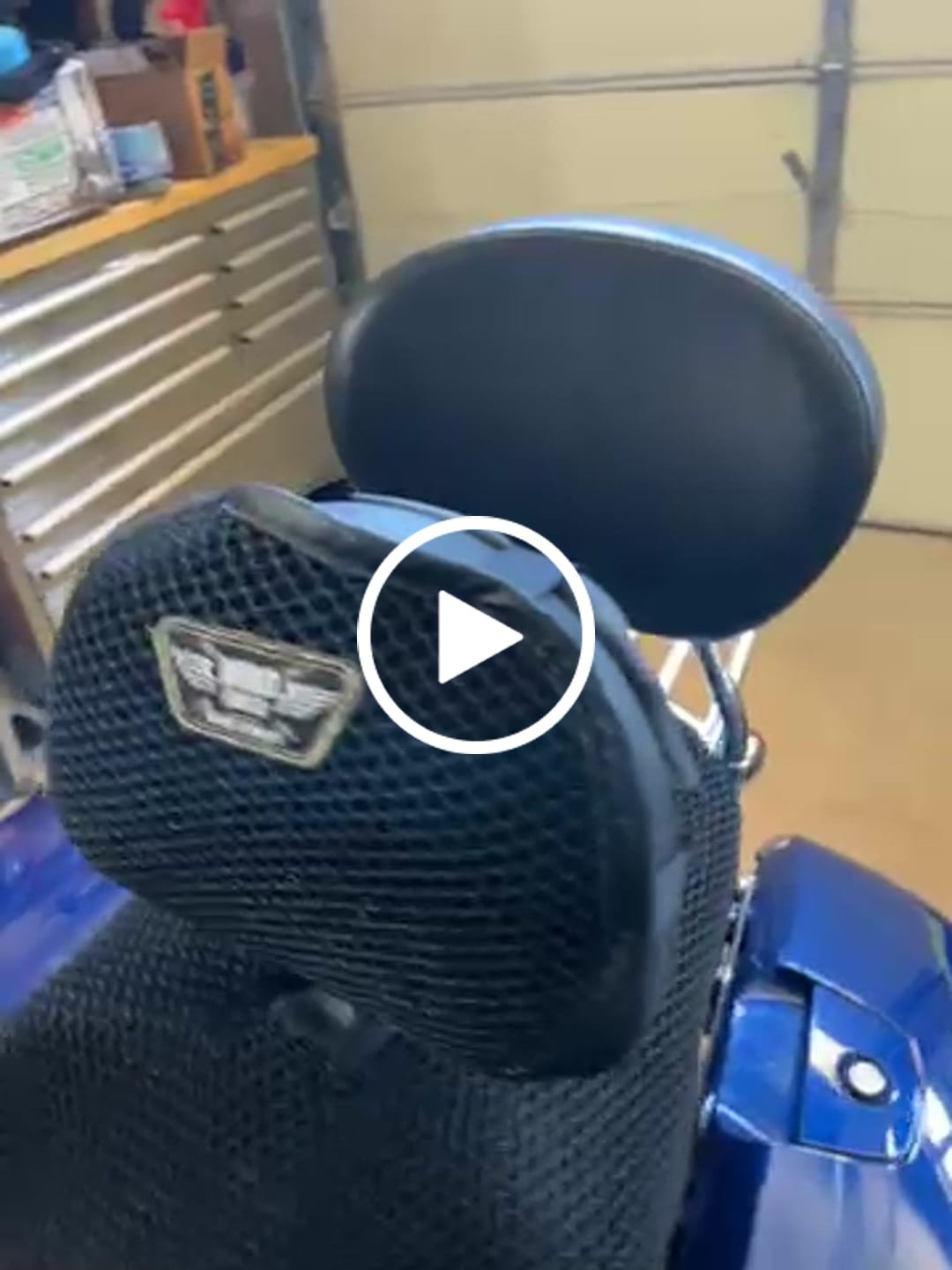 Customer video review of Backrest Cover