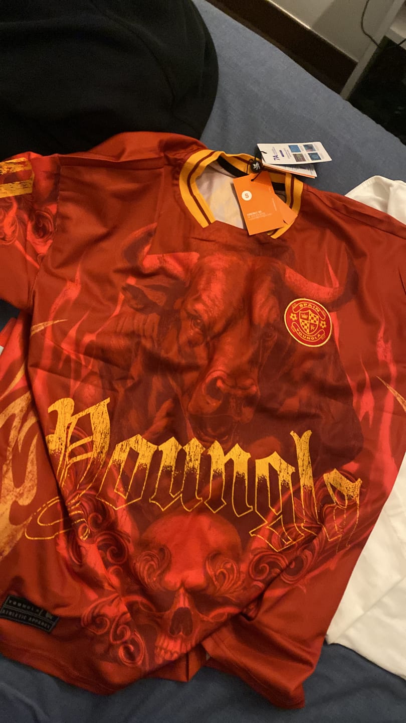 Customer photo review of 4215 - International Football Jerseys