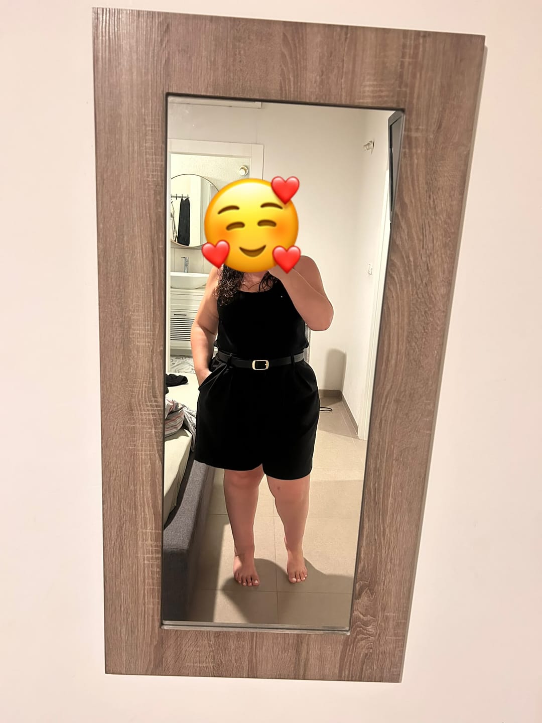 Customer photo review of מכנסי ברק - שחור