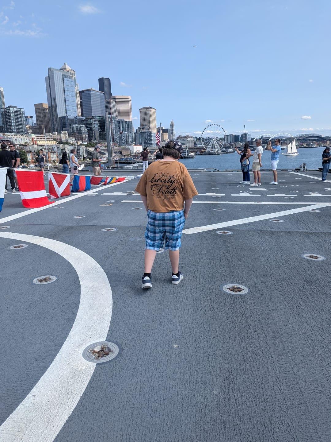 Customer photo review of Liberty or Death 250 Tee