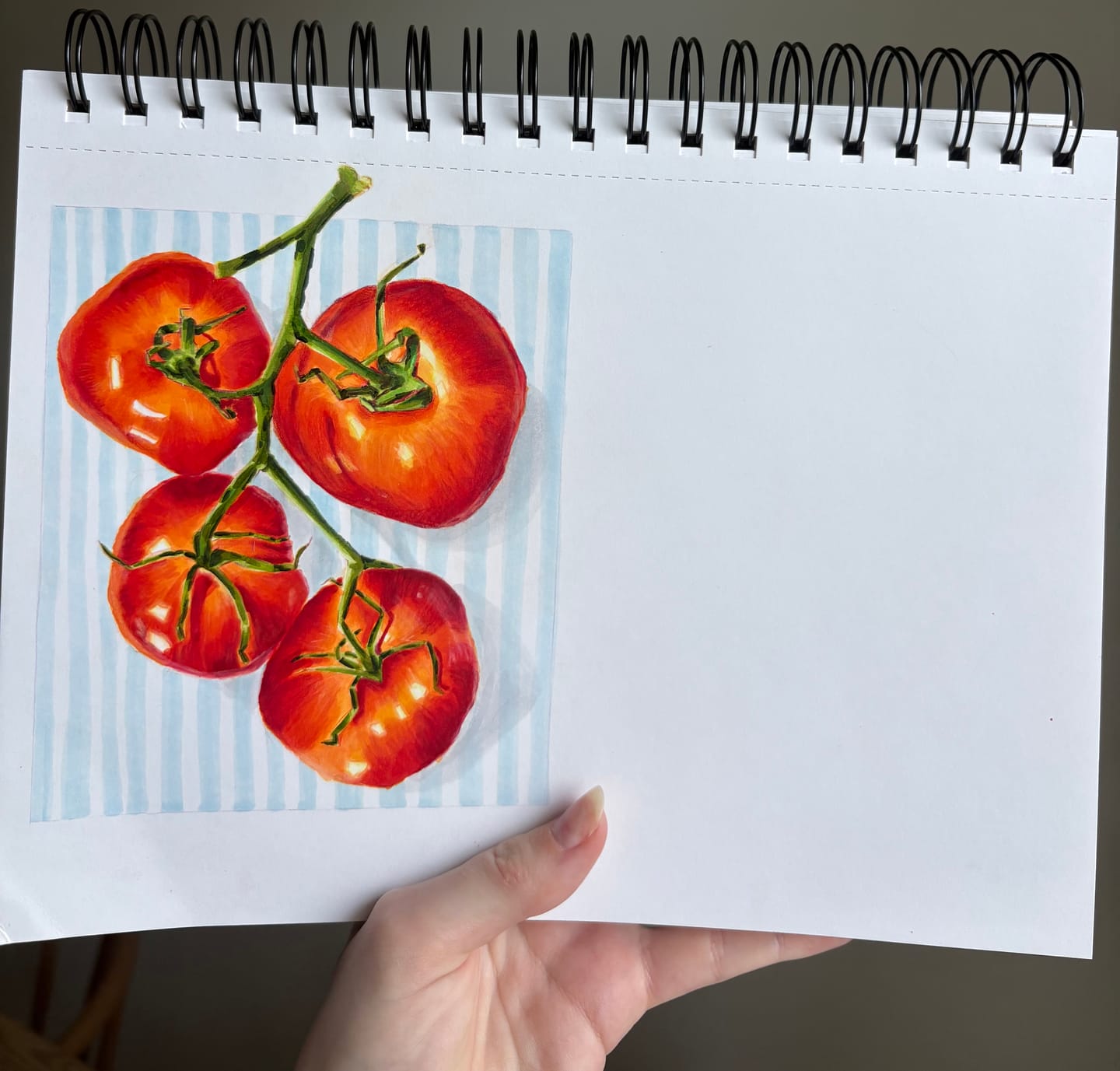 Customer photo review of Ohuhu Heavyweight Bleedproof Double-Sided Marker Pad, Spiral-Bound - Kamakou