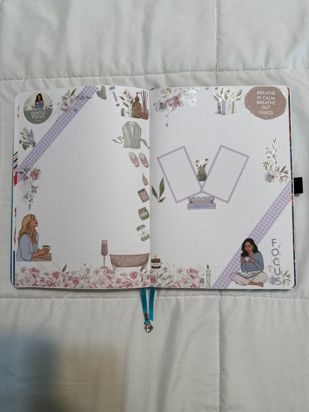 Customer photo review of Gentle Focus Sticker Book