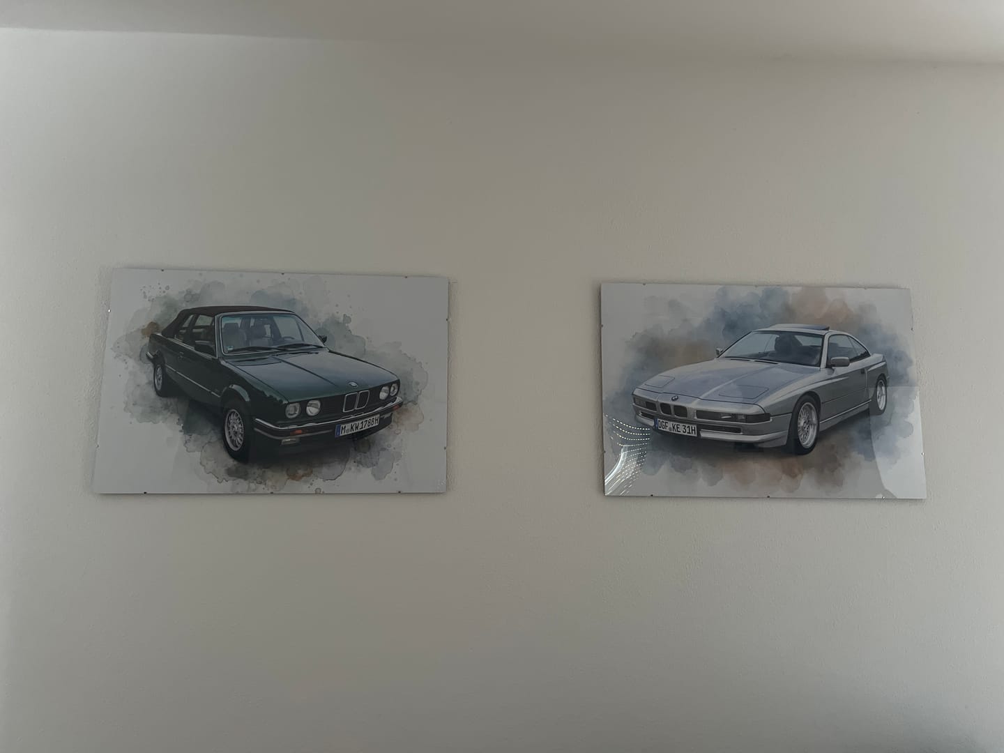 Customer photo review of Dein Auto als Kunstwerk – mit Live-Vorschau, als Poster oder Leinwand