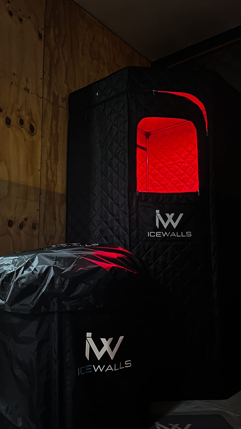 Customer photo review of Sauna Portátil 3.0 + Tina de Hielo Pro