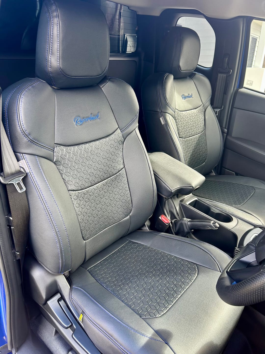 Customer photo review of SIGNATURE SERIES Front Row Seat Covers - Mazda BT-50 TF (Made To Order)