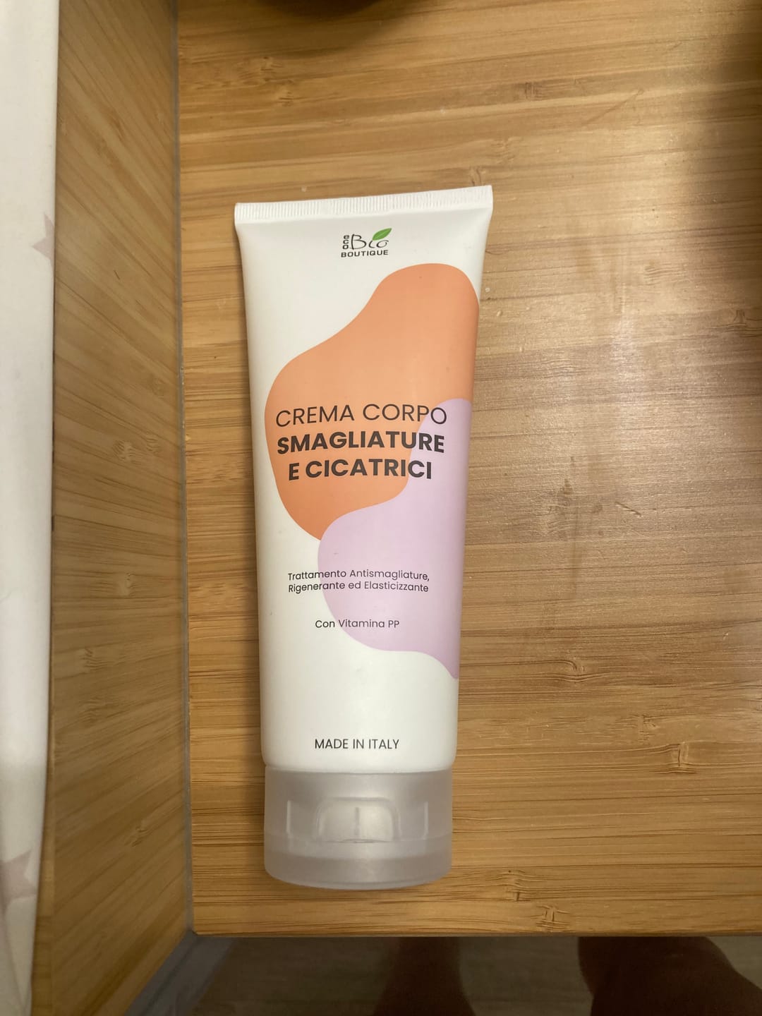 Customer photo review of Crema Corpo Smagliature e Cicatrici