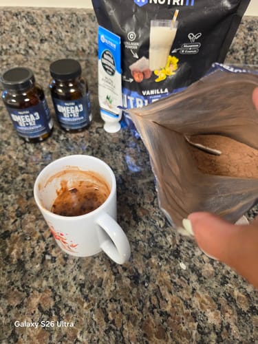 Customer photo review of NutriBreakfast