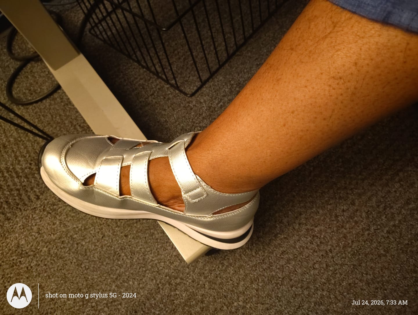 Customer photo review of Women’s Soft Adjustable Sandals – Hook & Loop, Comfort Fit for Wide & Narrow Feet
