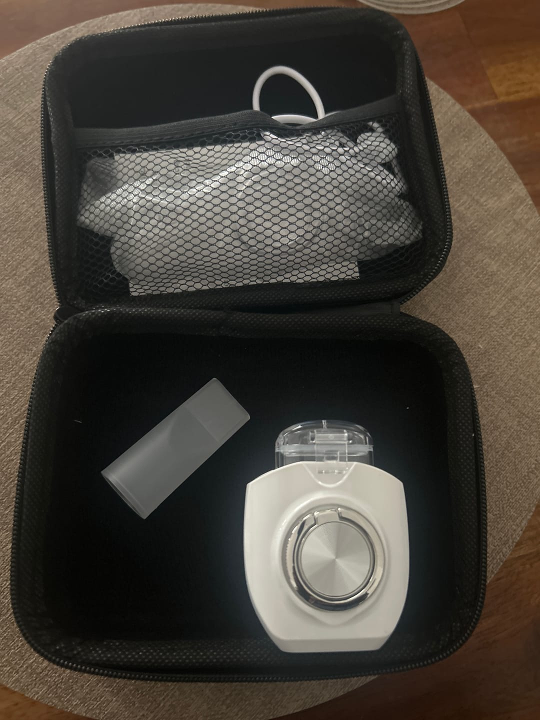 Customer photo review of Micro Mist Pro Portable Nebulizer