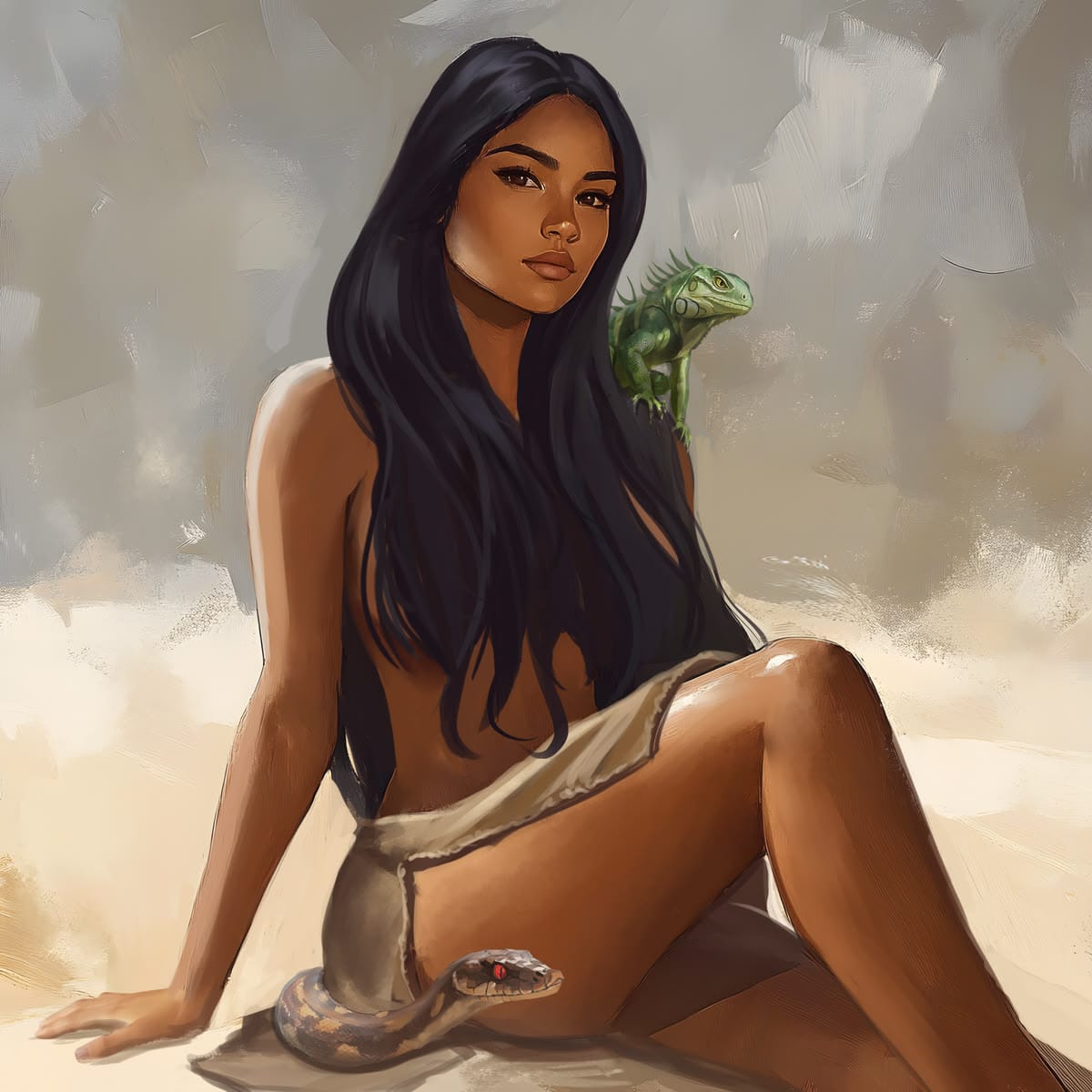 Customer photo review of Story Character Portrait