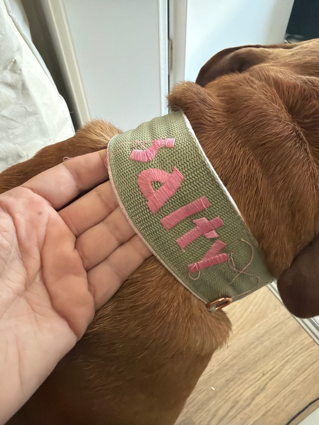 Customer photo review of Extreme Buckle med namn