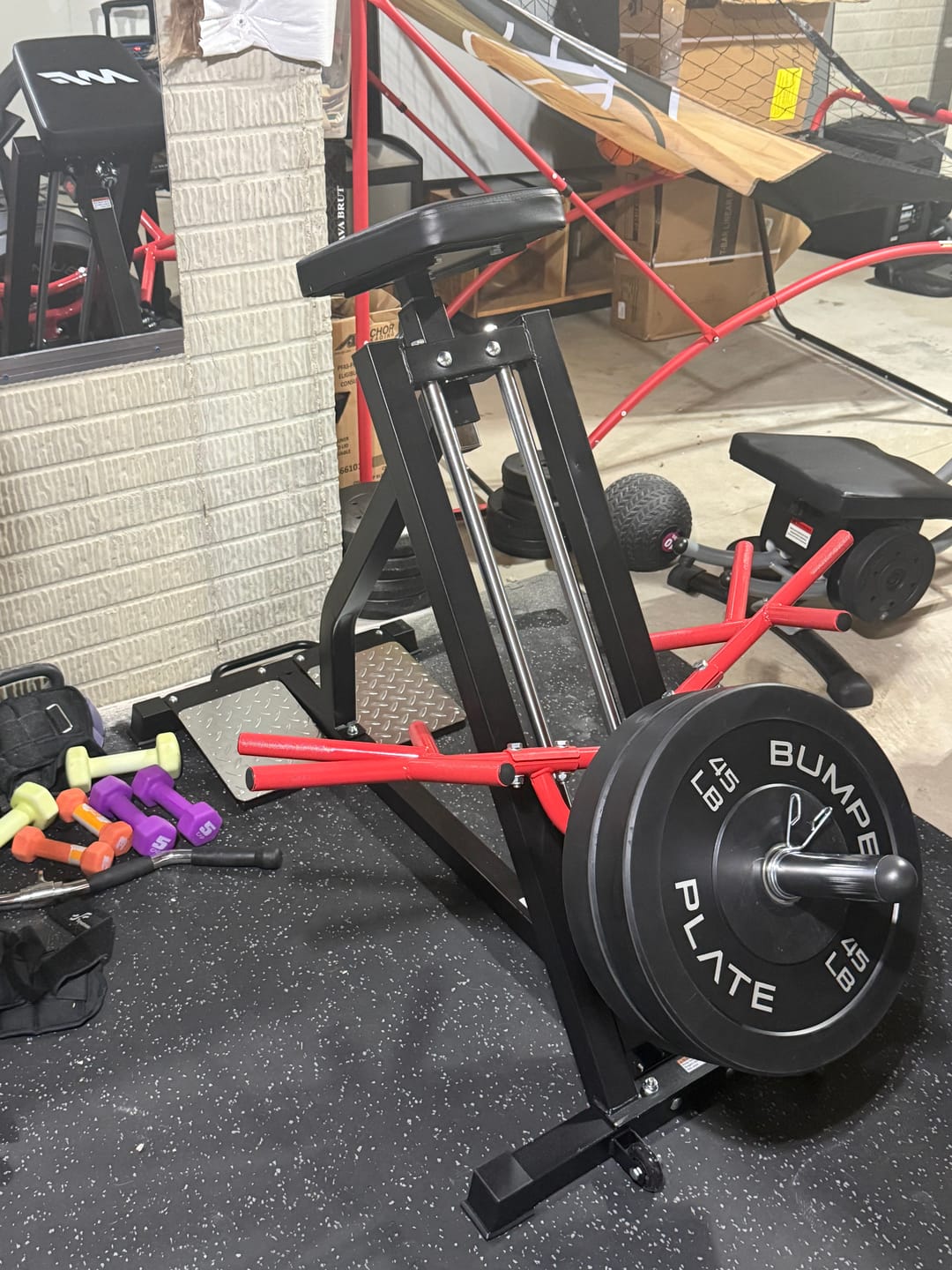 Customer photo review of T-bar Linear Row Machine S7