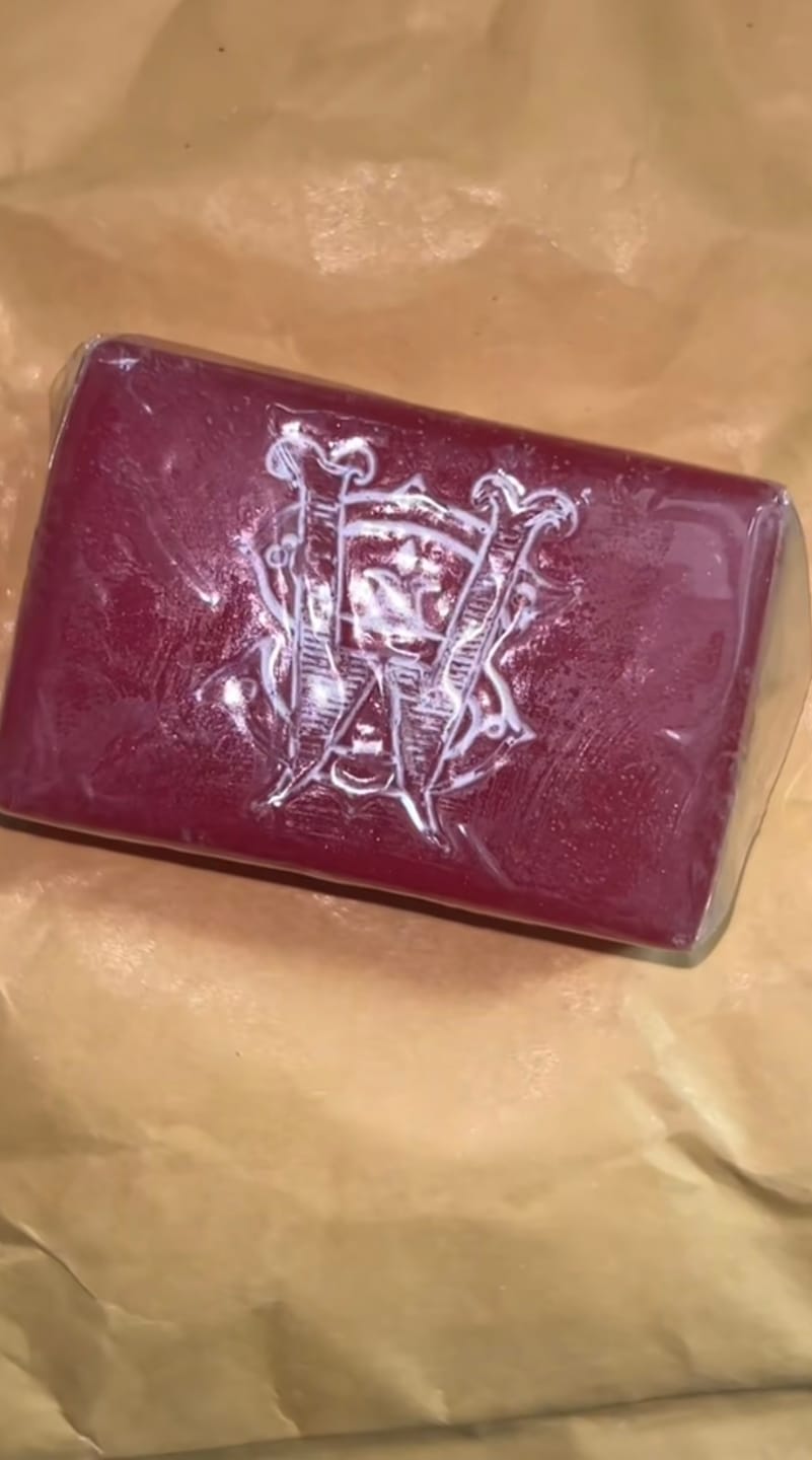 Customer photo review of Lovestory Perfume Infused Soap Bar