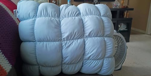 Customer photo review of Lune & Willow Pillow