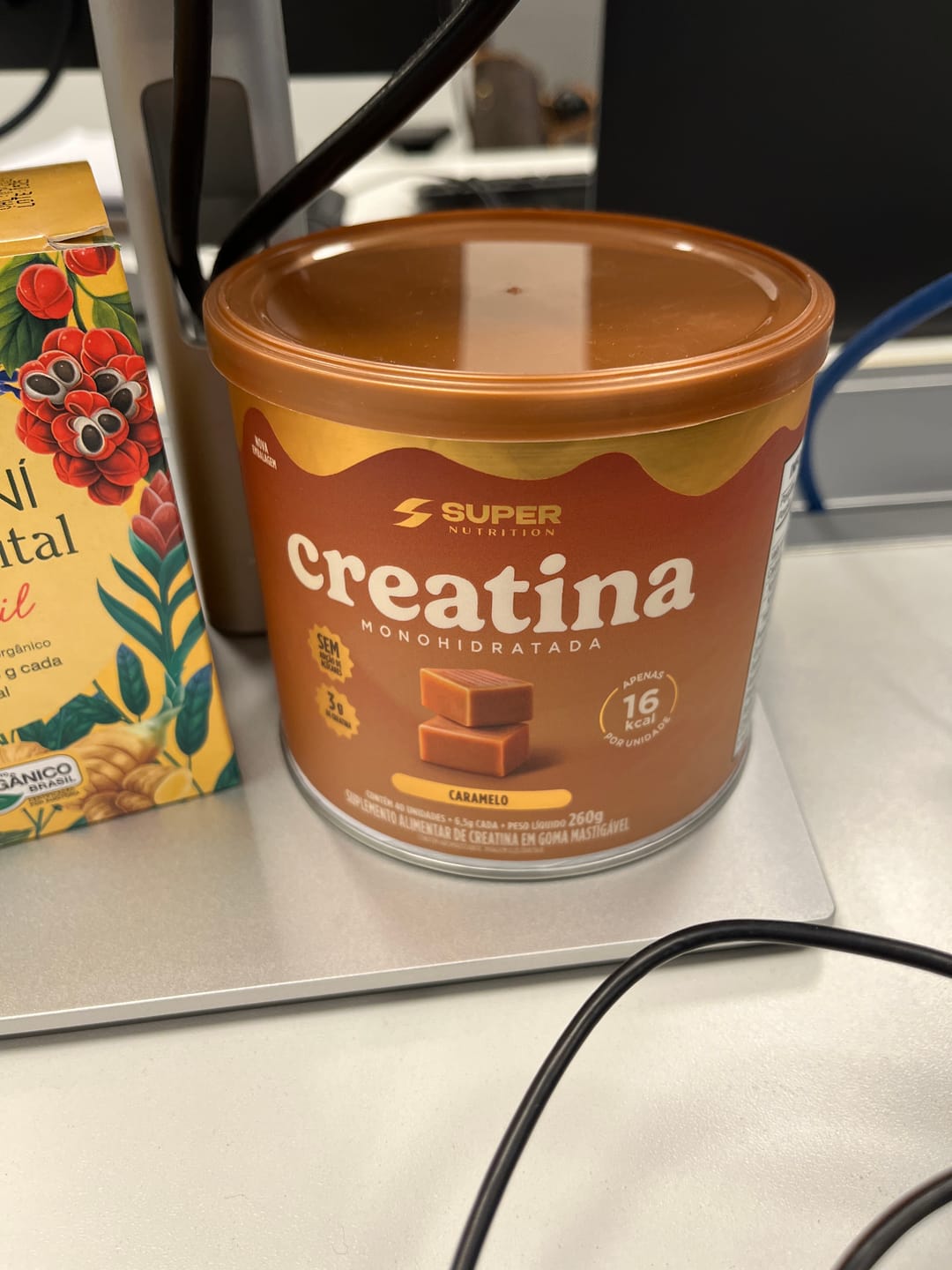 Customer photo review of Caramelo Creatina