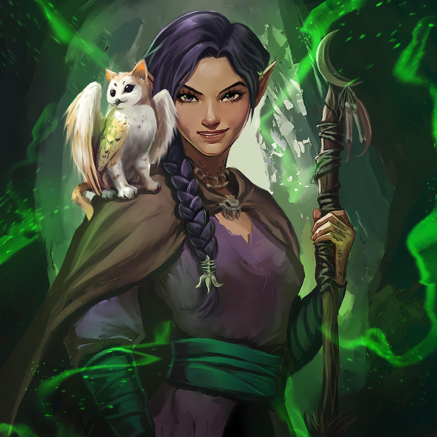 Customer photo review of D&D Character Art