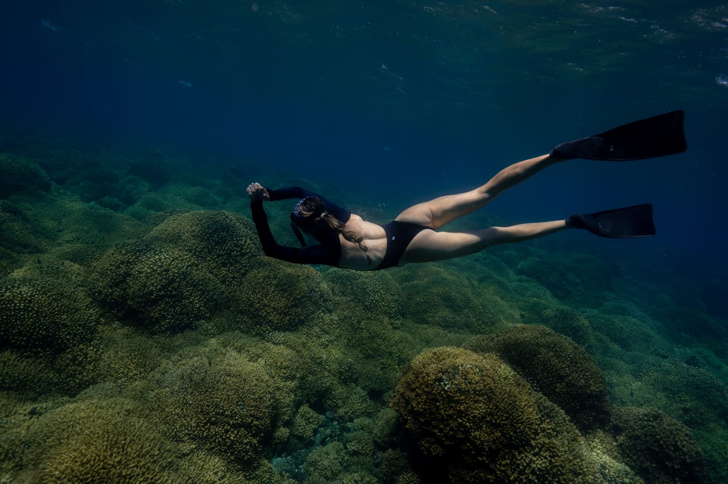 Customer photo review of Luna Long Sleeve Swimwear