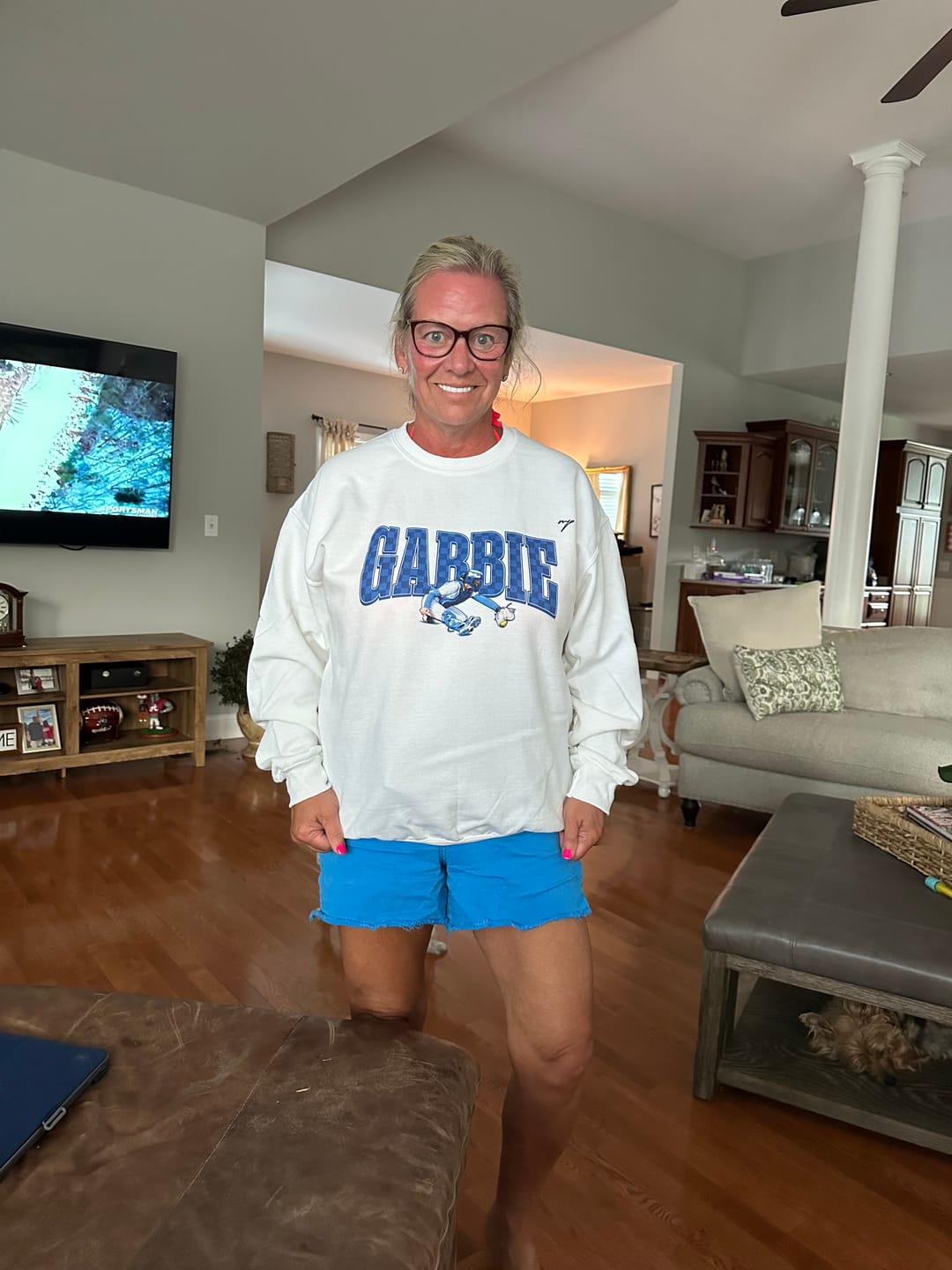 Customer photo review of Gabbie Hensley Crewneck