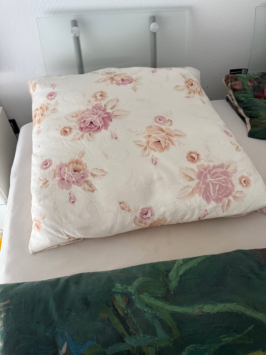 Customer photo review of 3-Kammern Daunenkissen