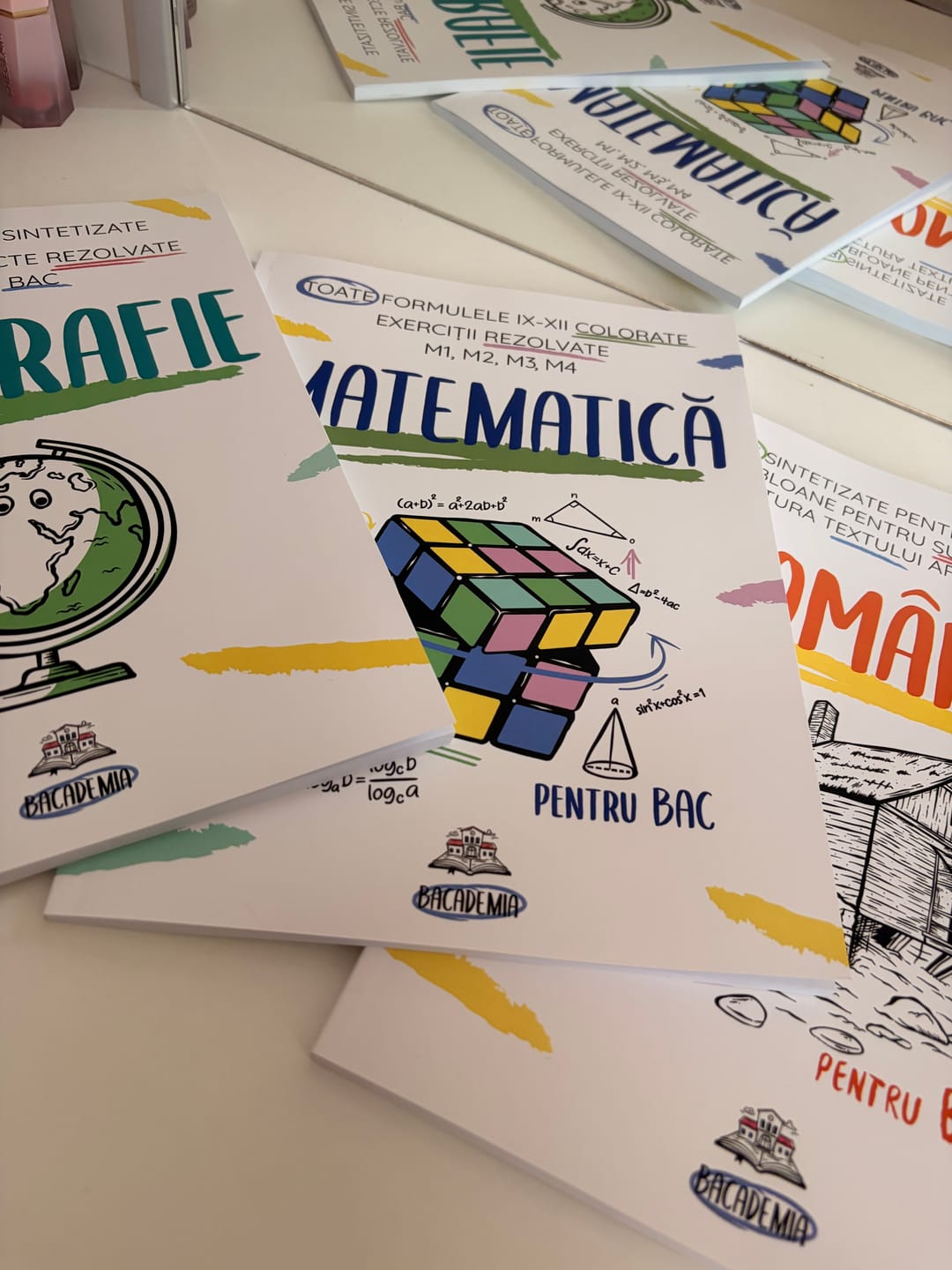 Customer photo review of Pachet Bacalaureat (Română + Matematică + Geografie) Bacademia
