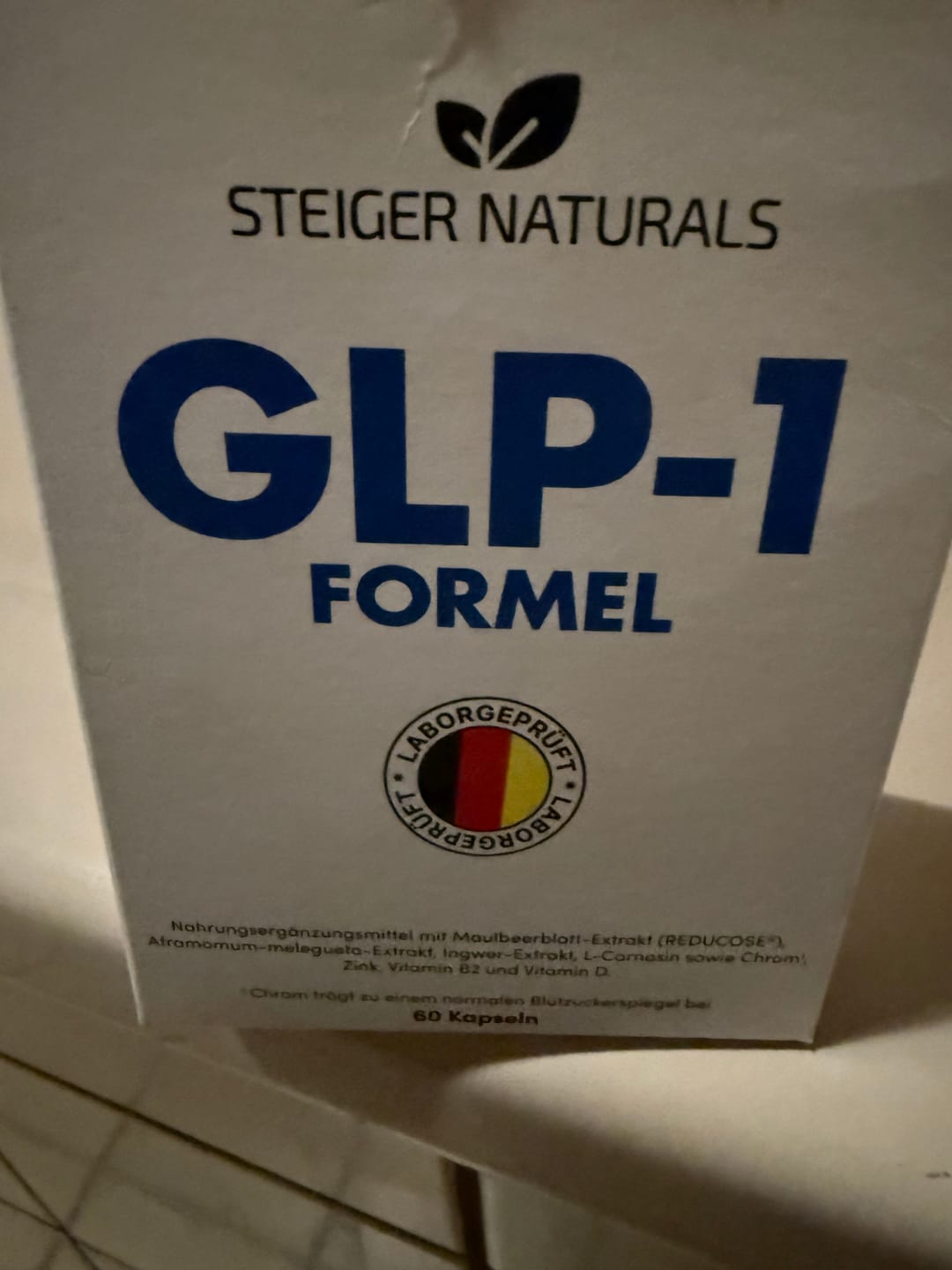Customer photo review of Steiger Naturals GLP-1 Formel