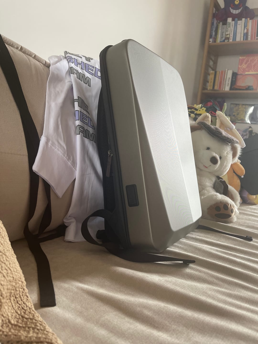 Customer photo review of Tera Tech Armor - Waterproof Hardshell Computer Backpack