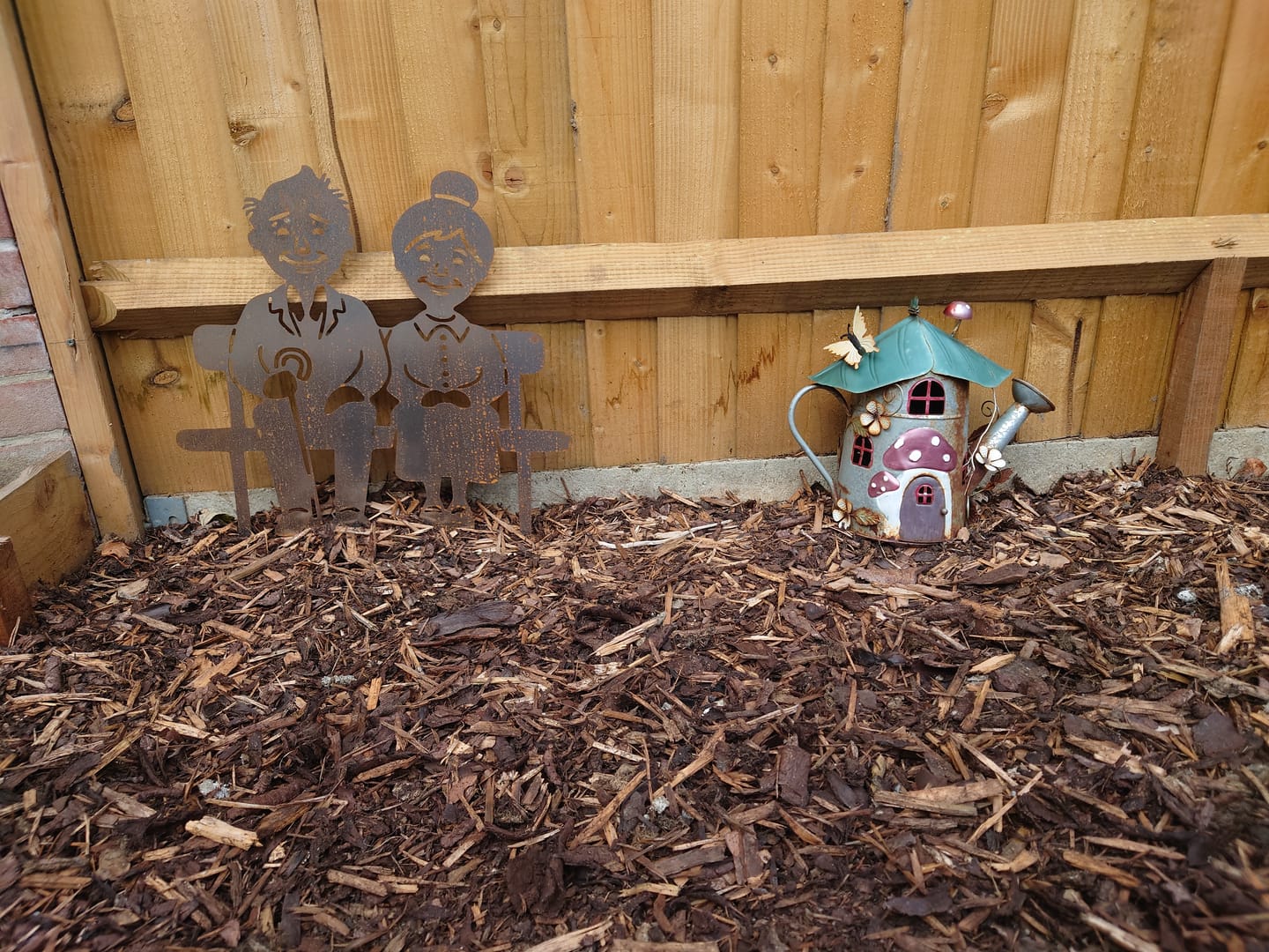 Customer photo review of Gartenstecker Oma & Opa