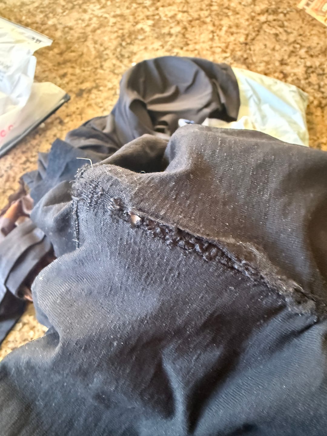 Customer photo review of Leggings Push Up Materia Nero
