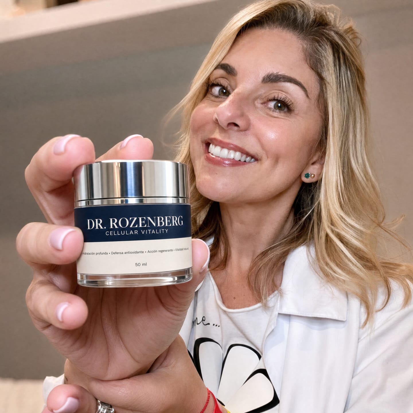 Customer photo review of Cellular Vitality – Crema de día