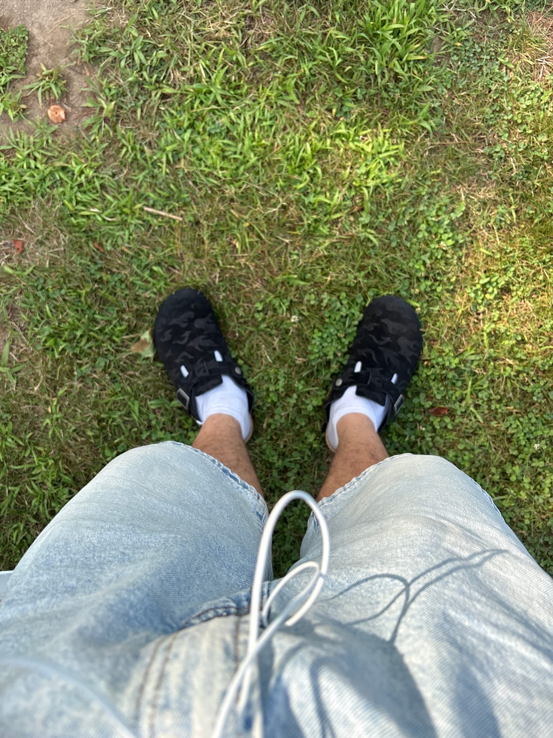 Customer photo review of CURSED CLOGS