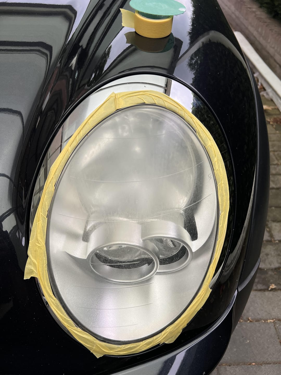Customer photo review of Koplamp polijst set