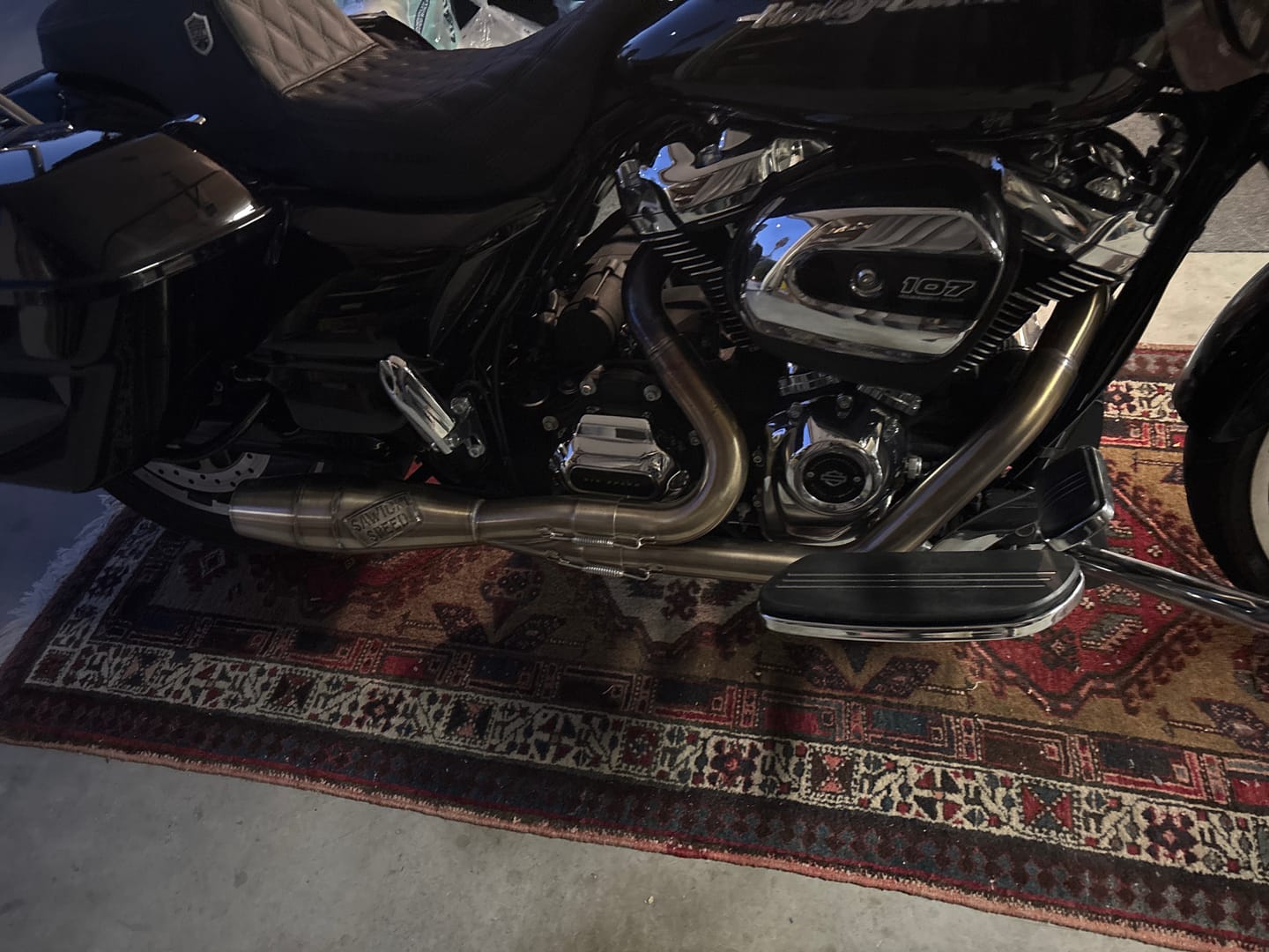 Customer photo review of Intimidator Exhaust  |  2017-2026 Harley M8 Bagger / Touring / CVO Models