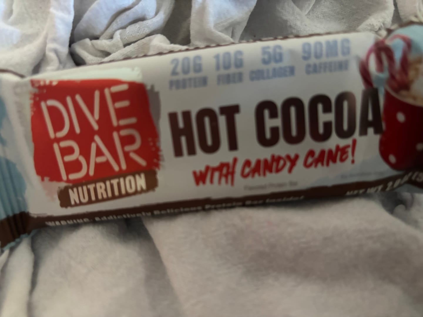 Customer photo review of Hot Cocoa wt Candy Cane  -  6 Bars