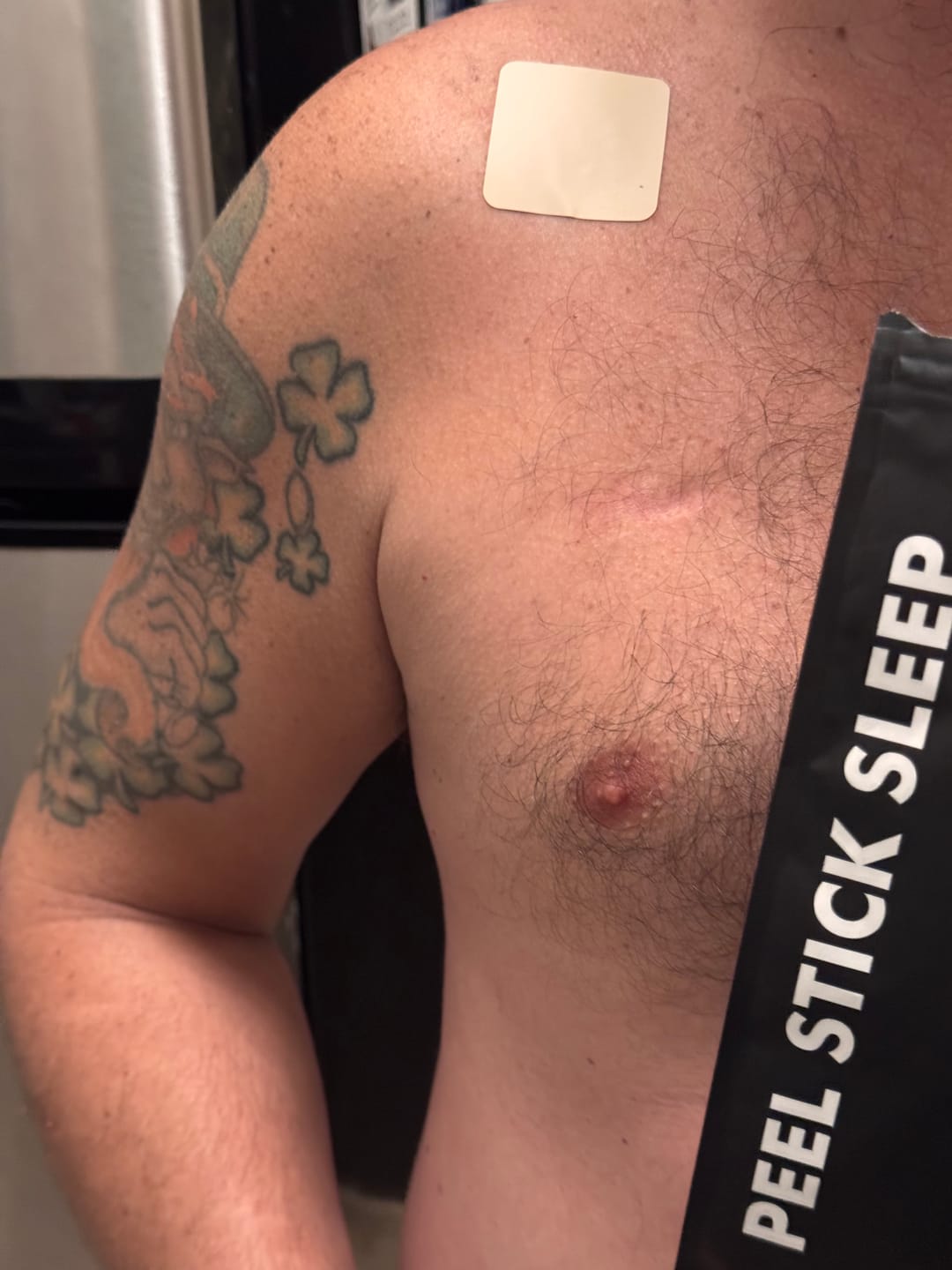 Customer photo review of mussage 8 Hour Sleep Patch